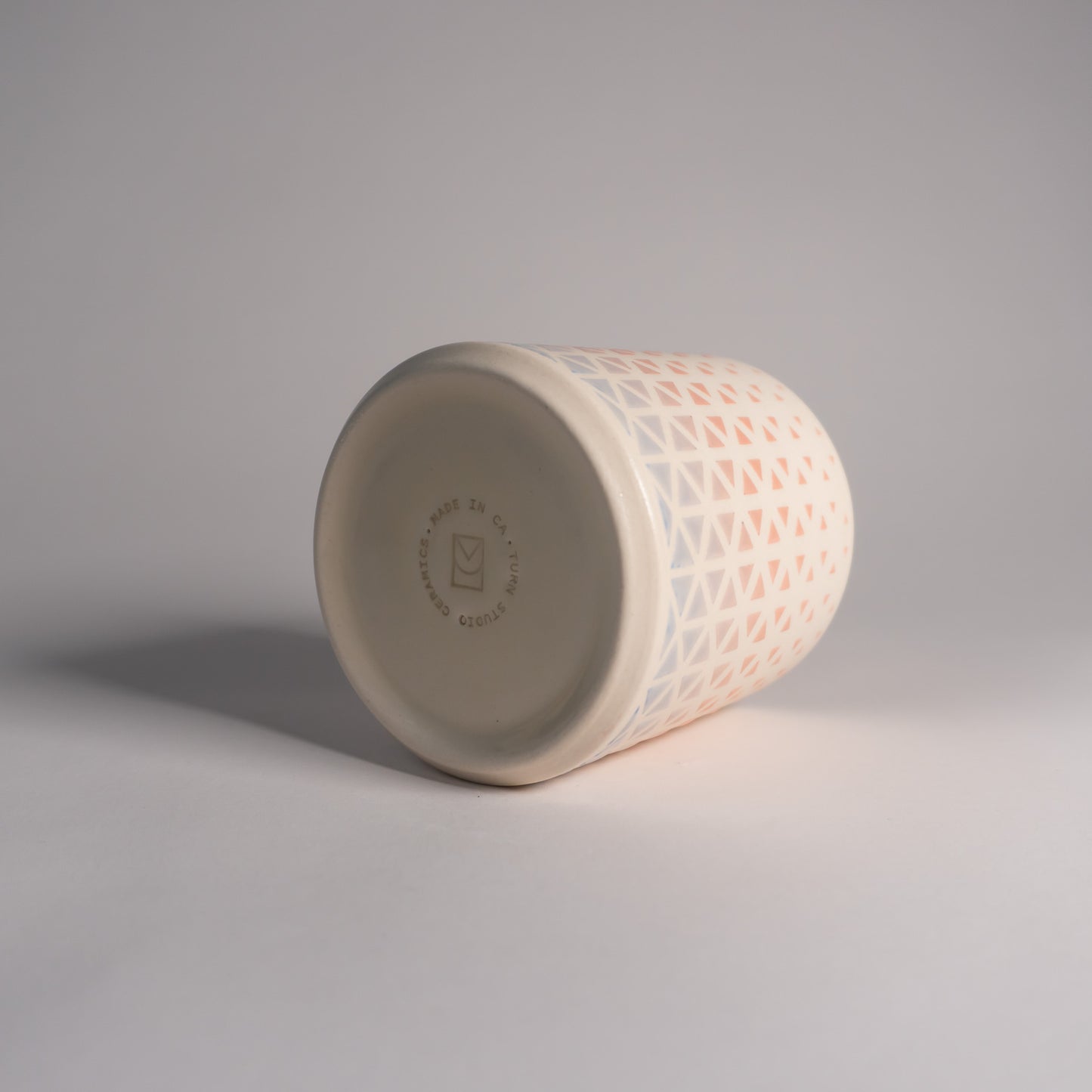 Cotton Candy Triangles Tumbler