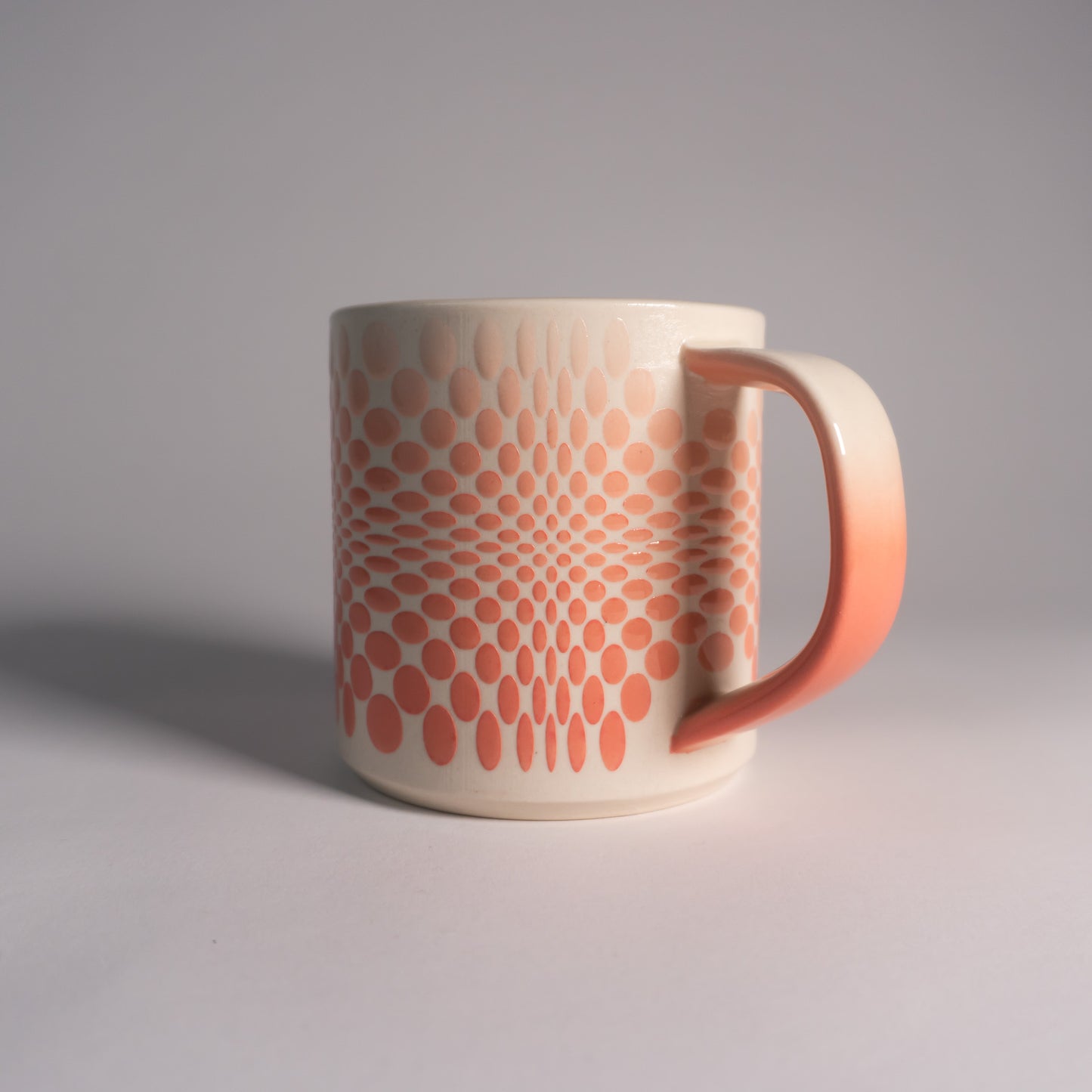 Pink Fade Warp Mug
