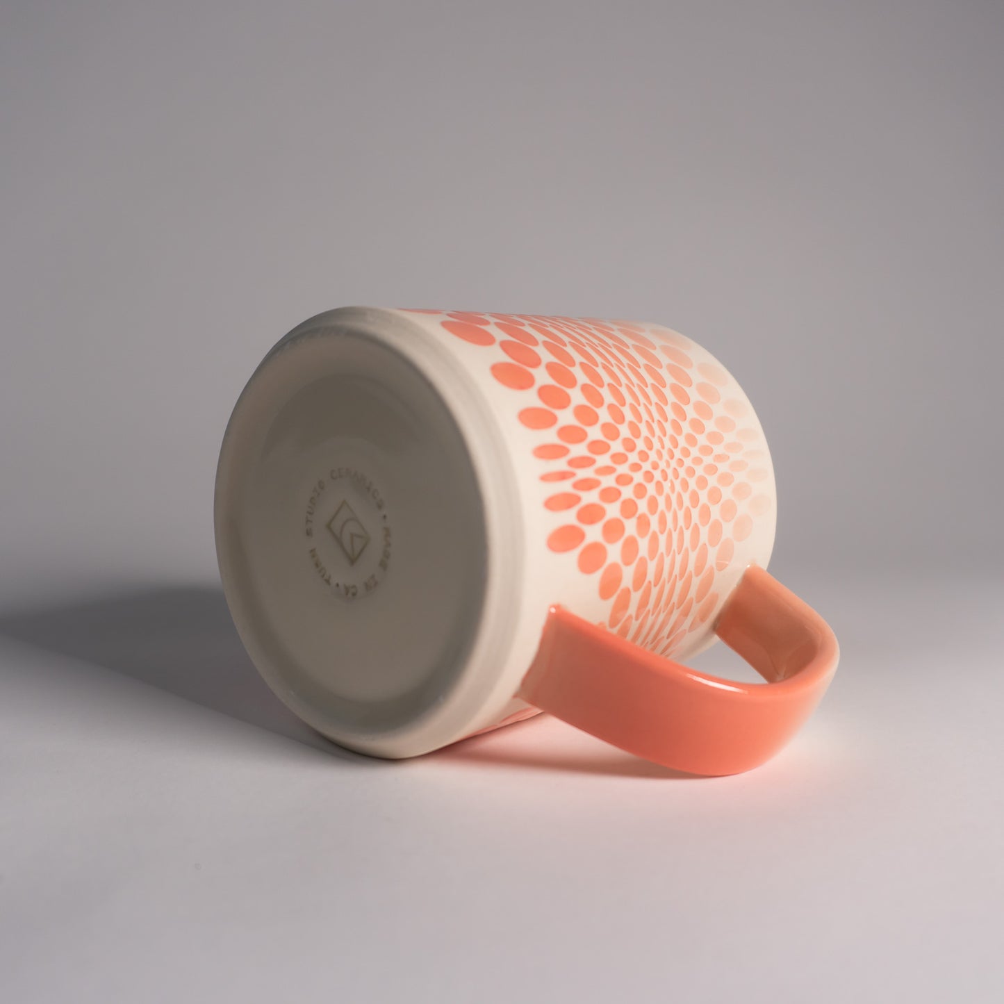 Pink Fade Warp Mug
