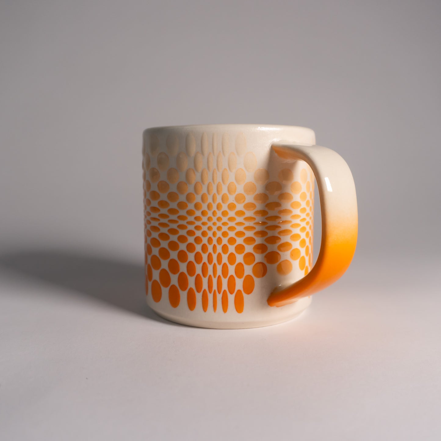 Orange Fade Warp Mug