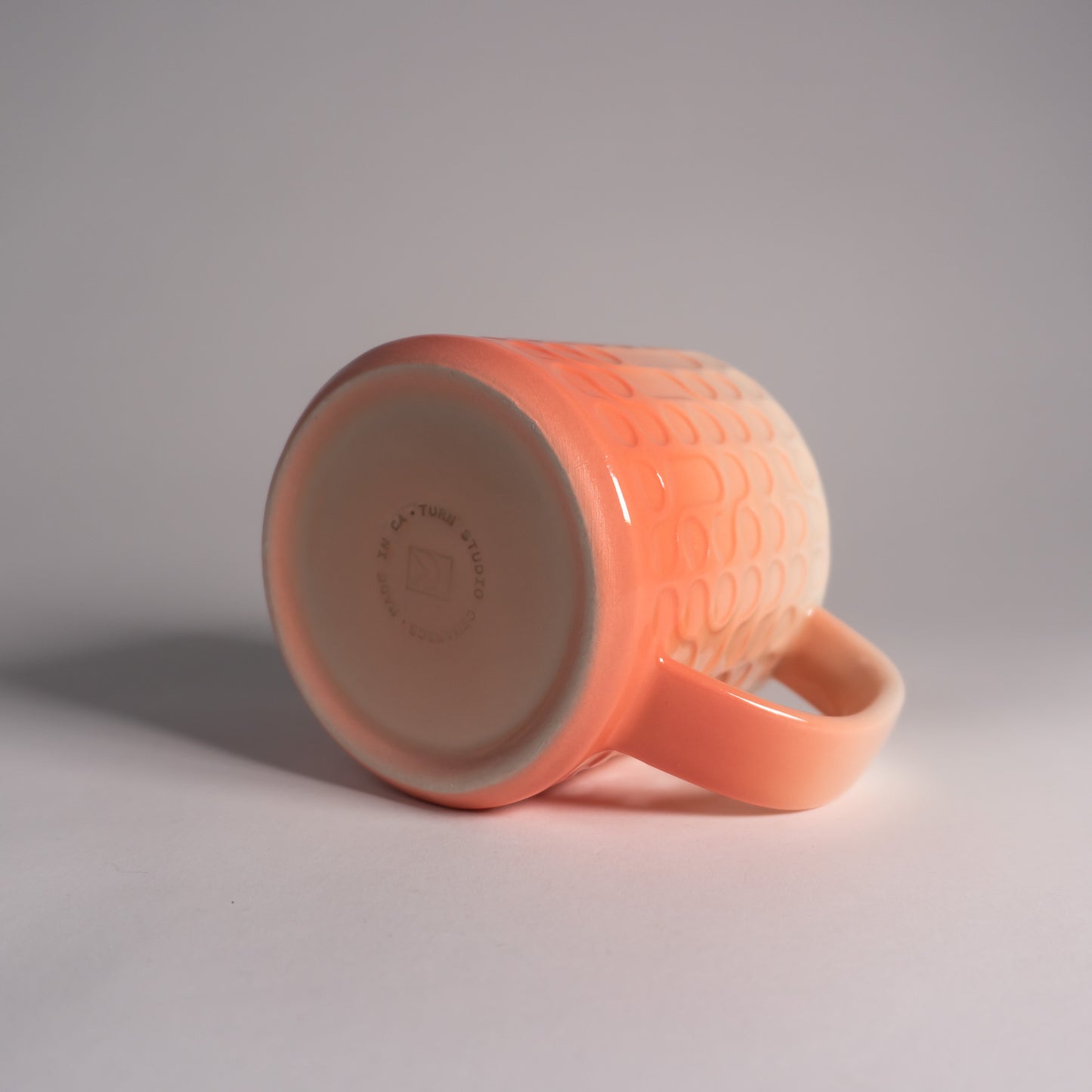 Pink Fade Bubbles Mug