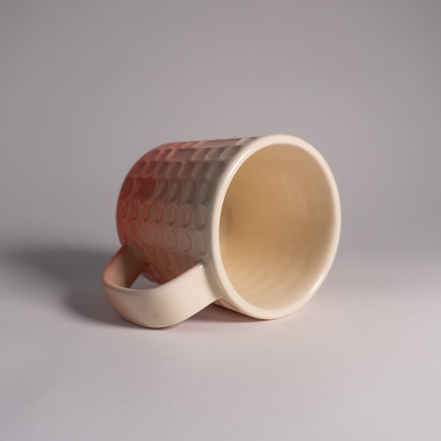Pink Fade Bubbles Mug