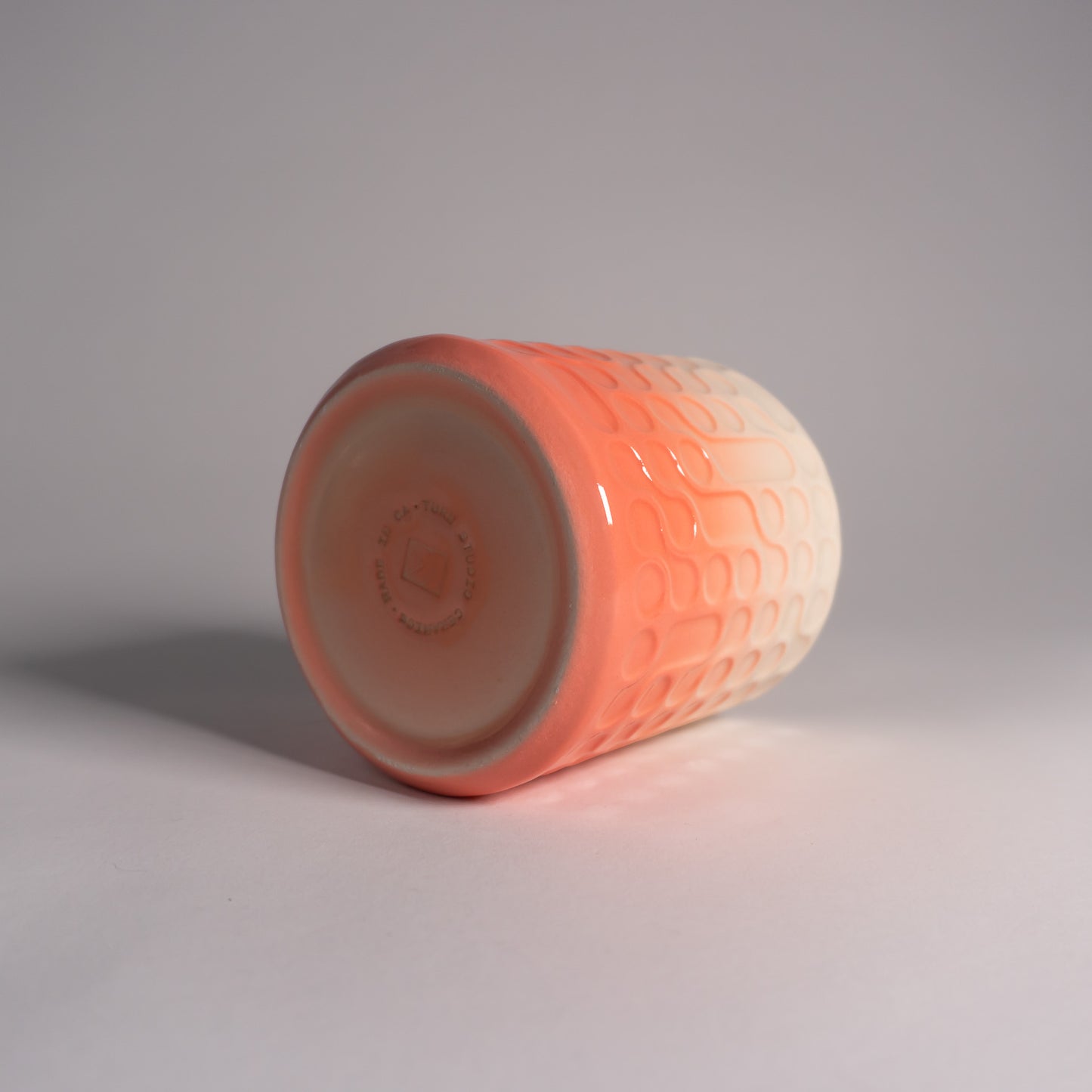 Pink Fade Bubbles Tumbler
