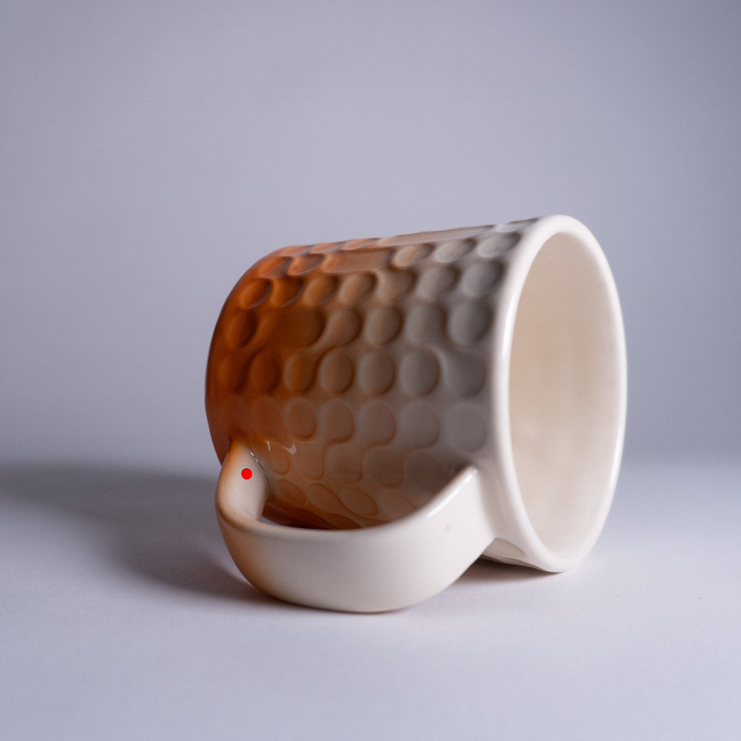 Orange Fade Bubbles Mug 2nd #02