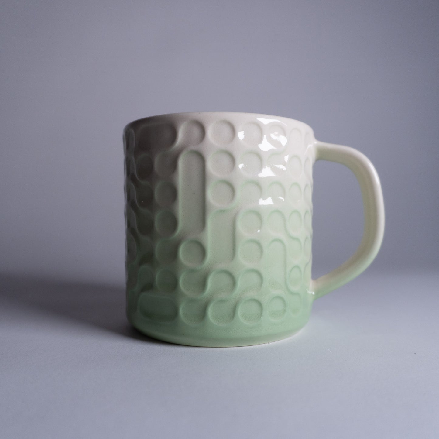 Green Fade Bubbles Mug 2nd #03
