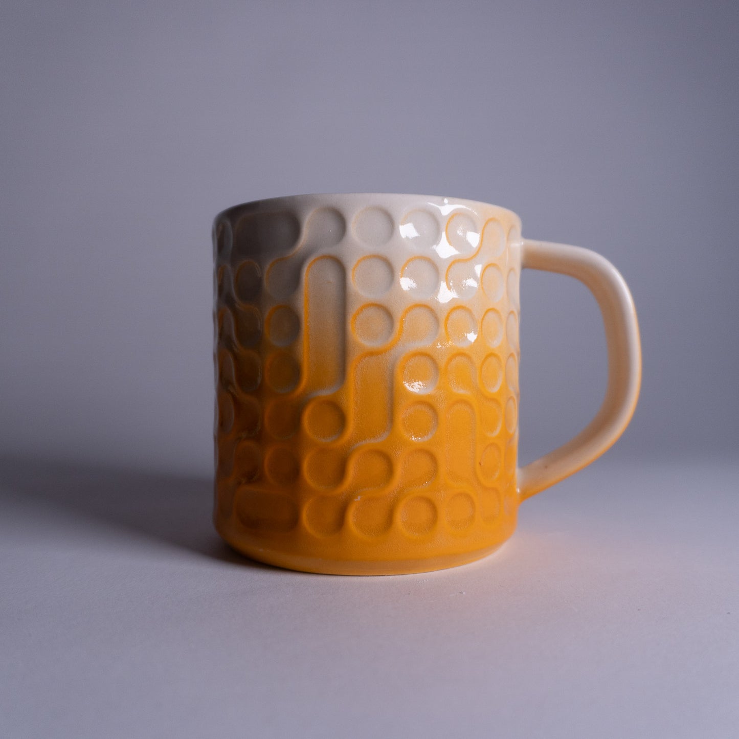 Yellow Fade Bubbles Mug 2nd #05