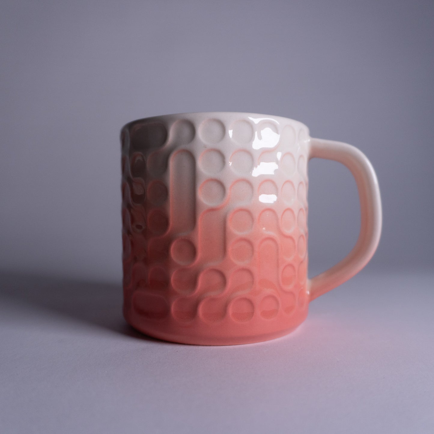 Pink Fade Bubbles Mug 2nd #07