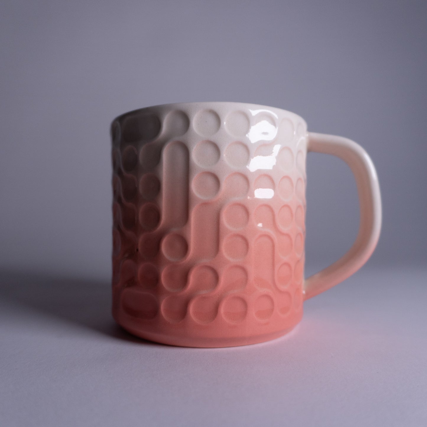 Pink Fade Bubbles Mug 2nd #08