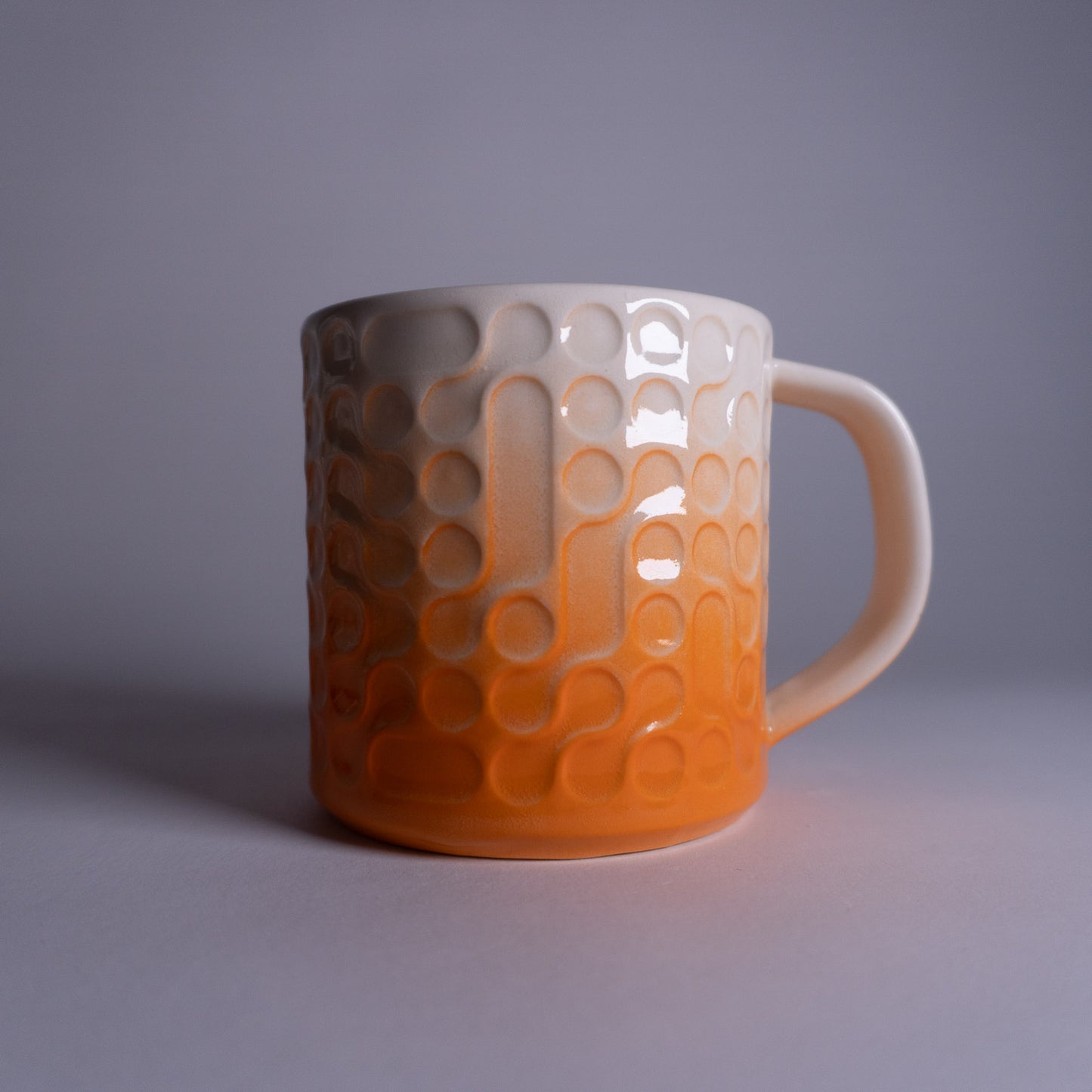 Orange Fade Bubbles Mug 2nd #11