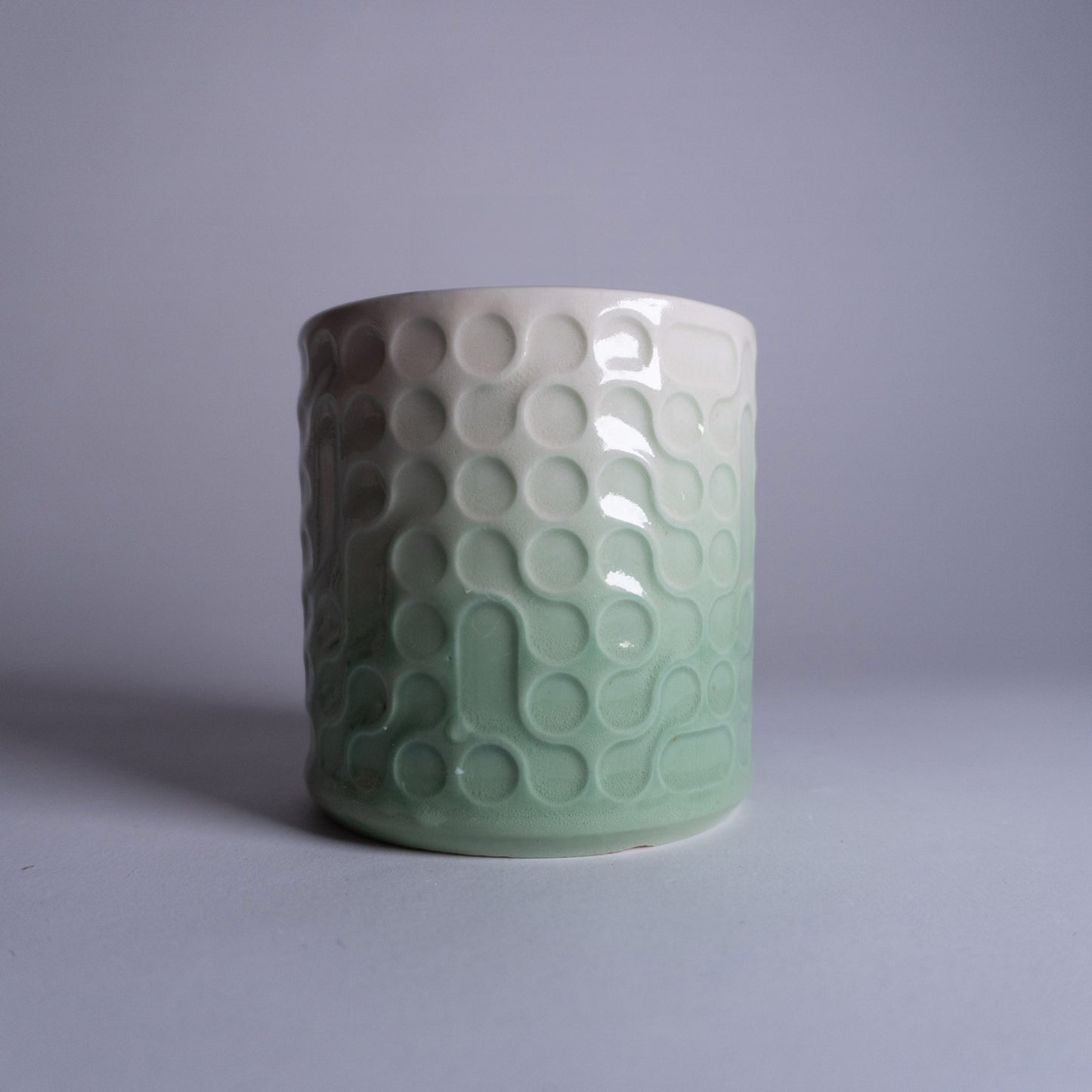 Green Fade Bubbles Tumbler 2nd #34