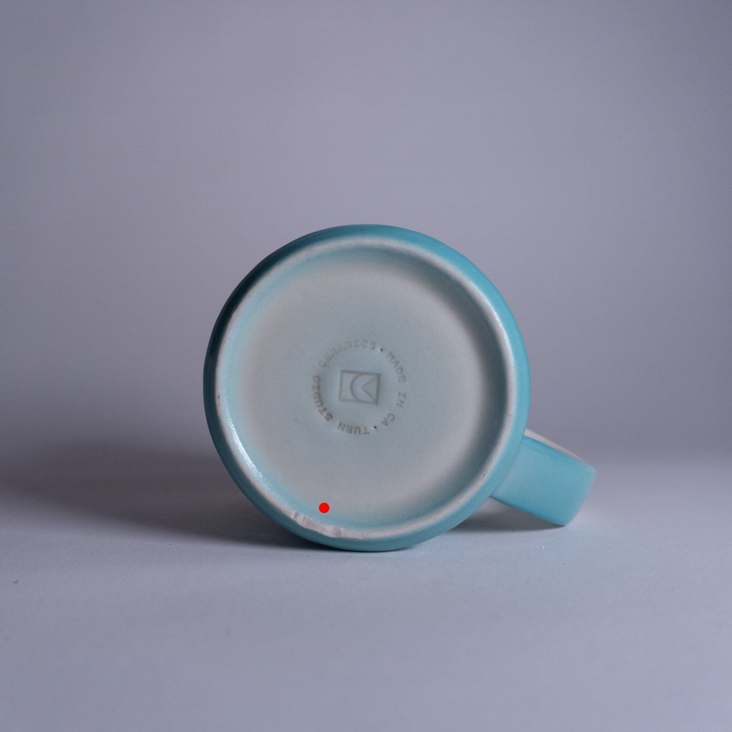 Turquoise Fade Bubbles Mug 2nd #35