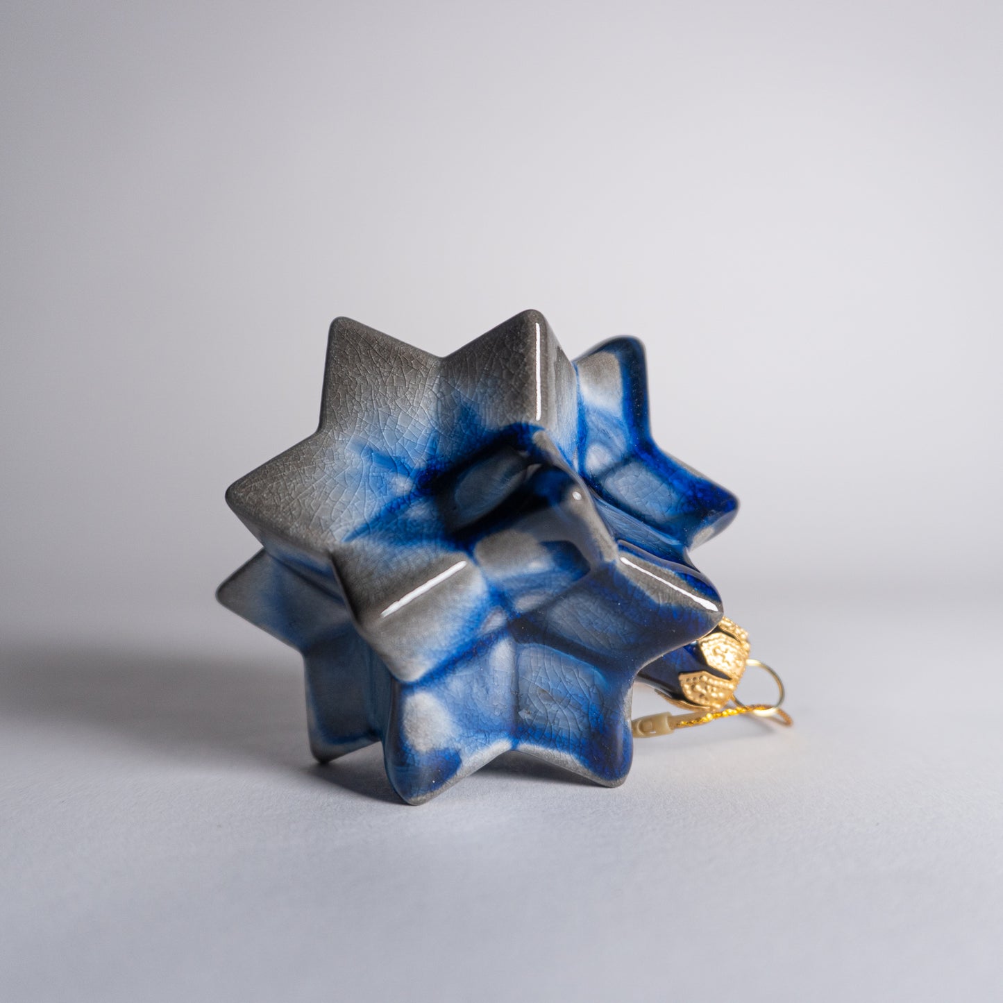 Blue Fire Ornament