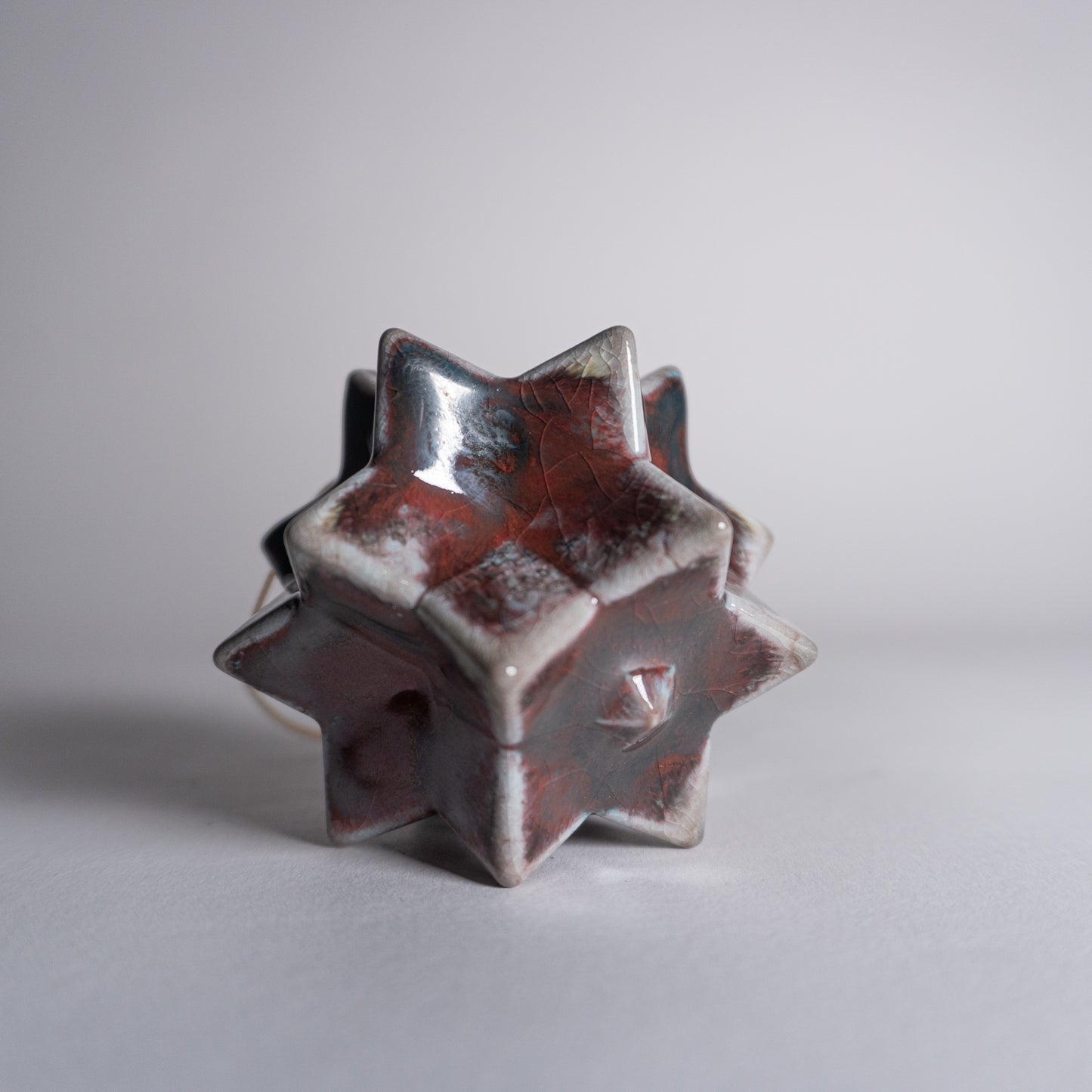 Turquoise Cherry Ornament