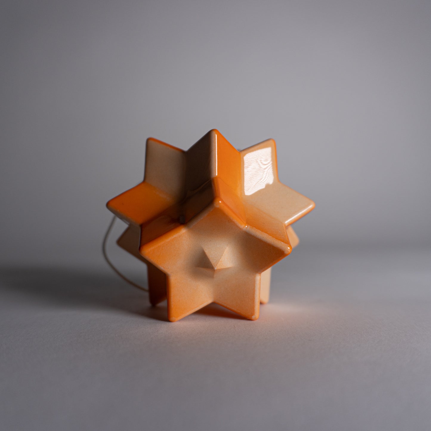 Orange Fade Ornament