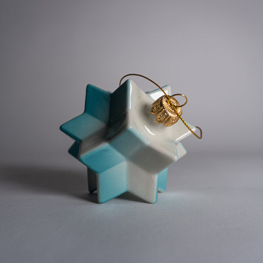 Turquoise Fade Ornament