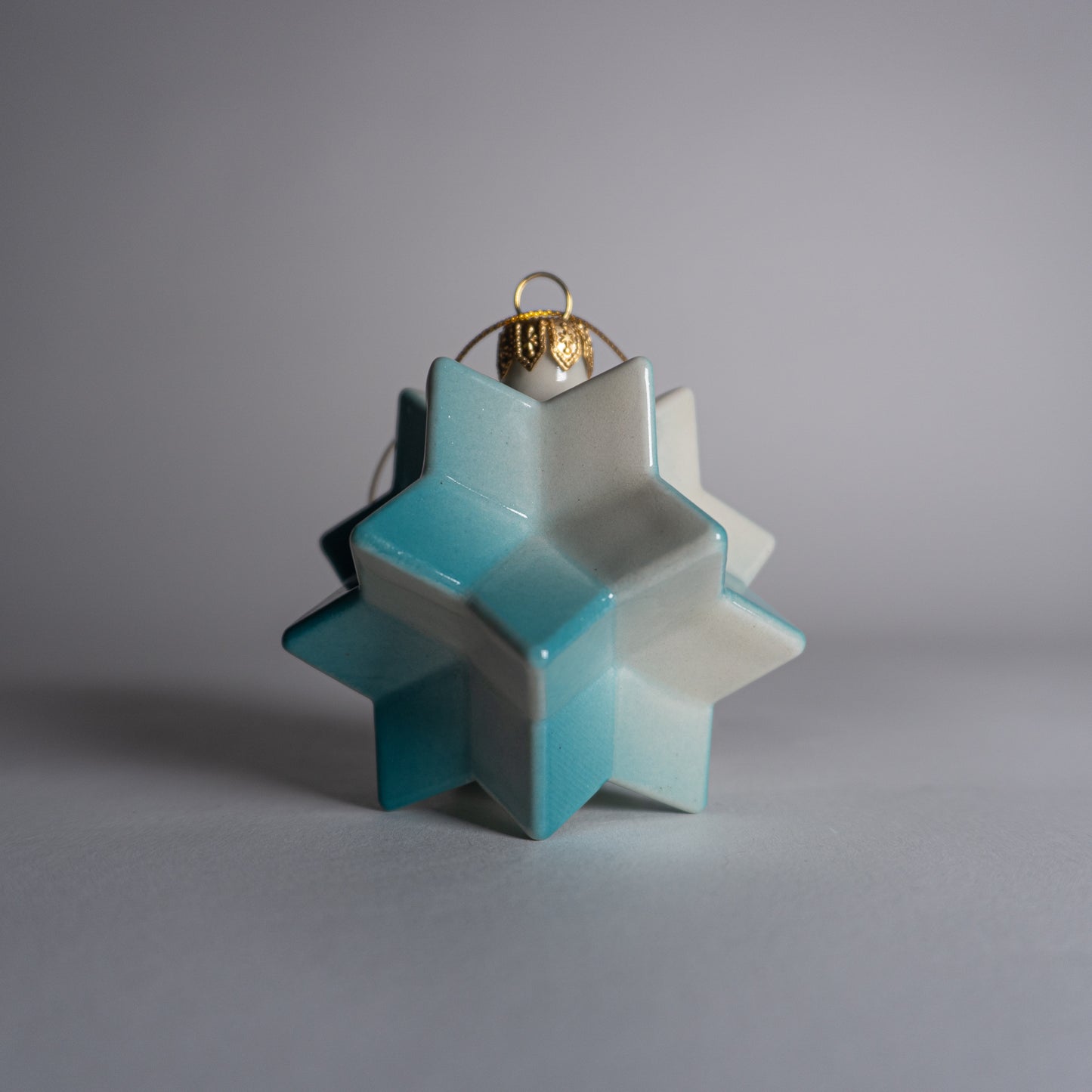 Turquoise Fade Ornament