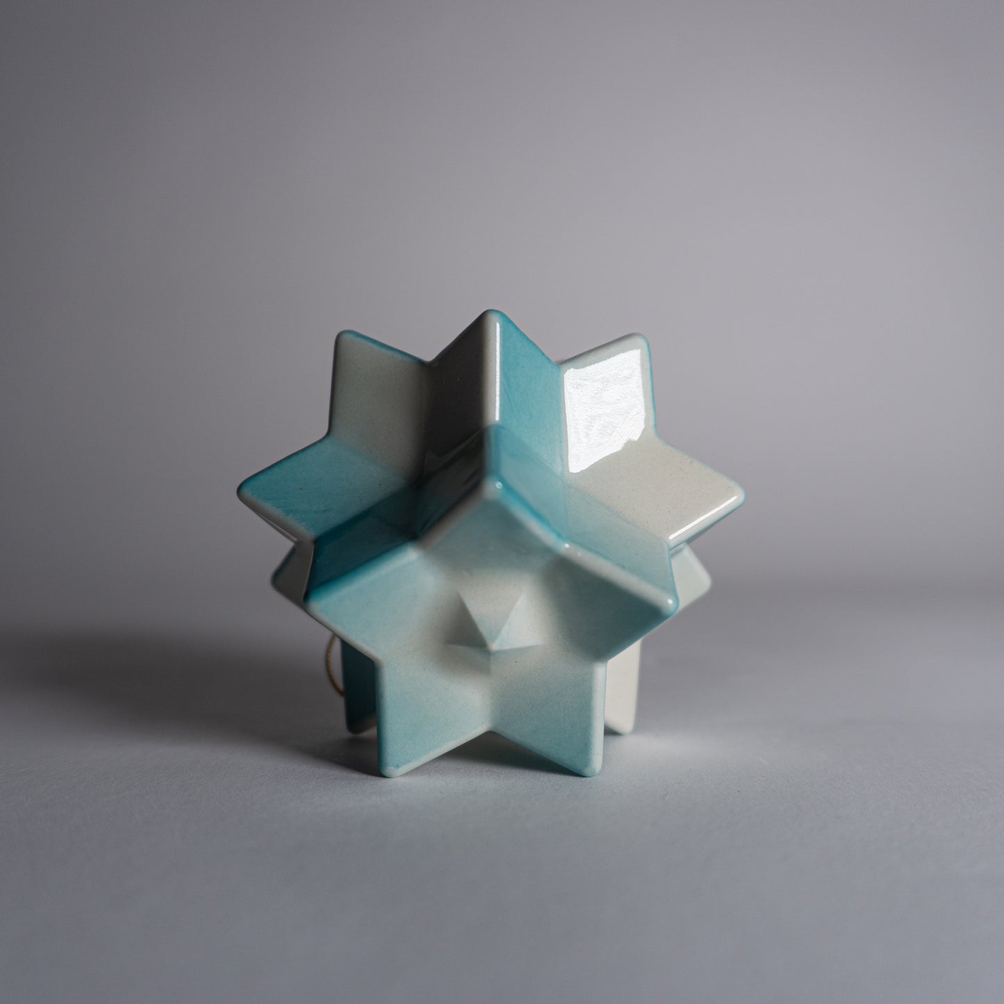 Turquoise Fade Ornament