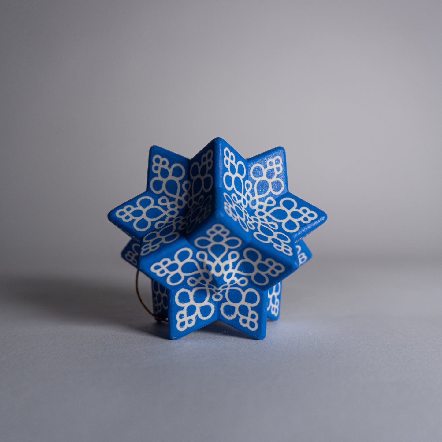 Blue Snowflake Ornament