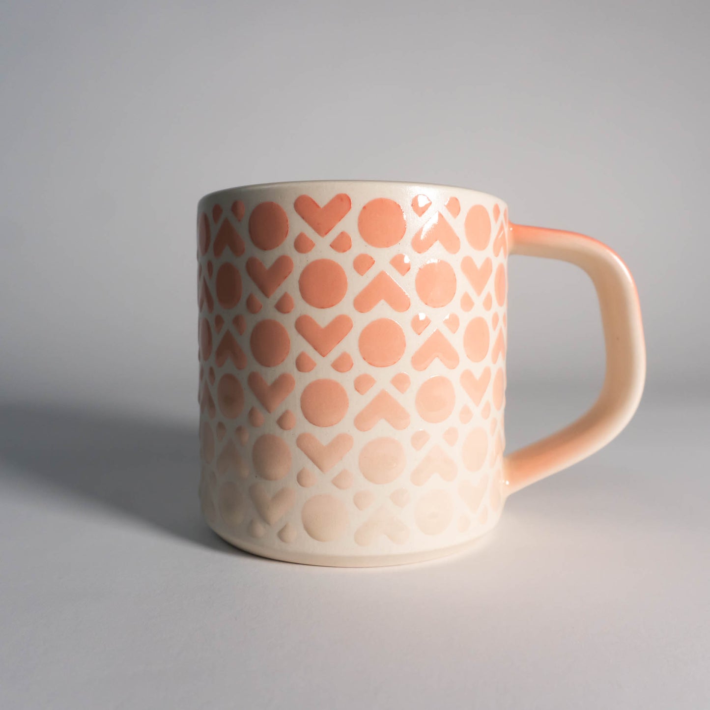 Pink Fade XOXO Mug