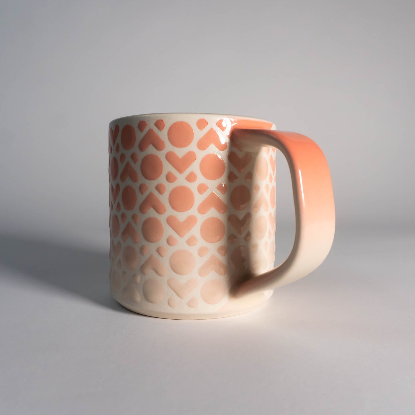 Pink Fade XOXO Mug