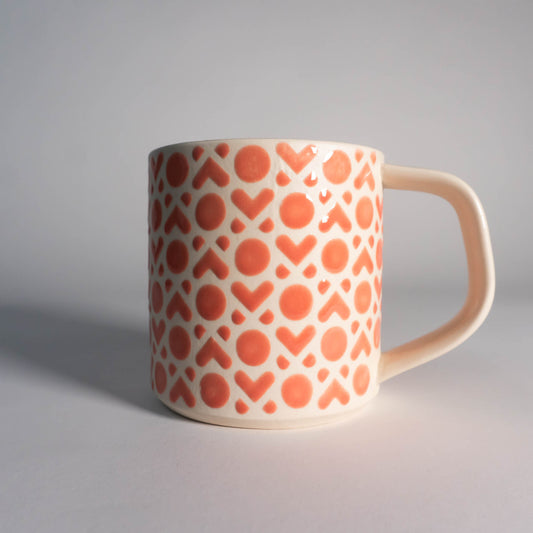 Pink XOXO Mug