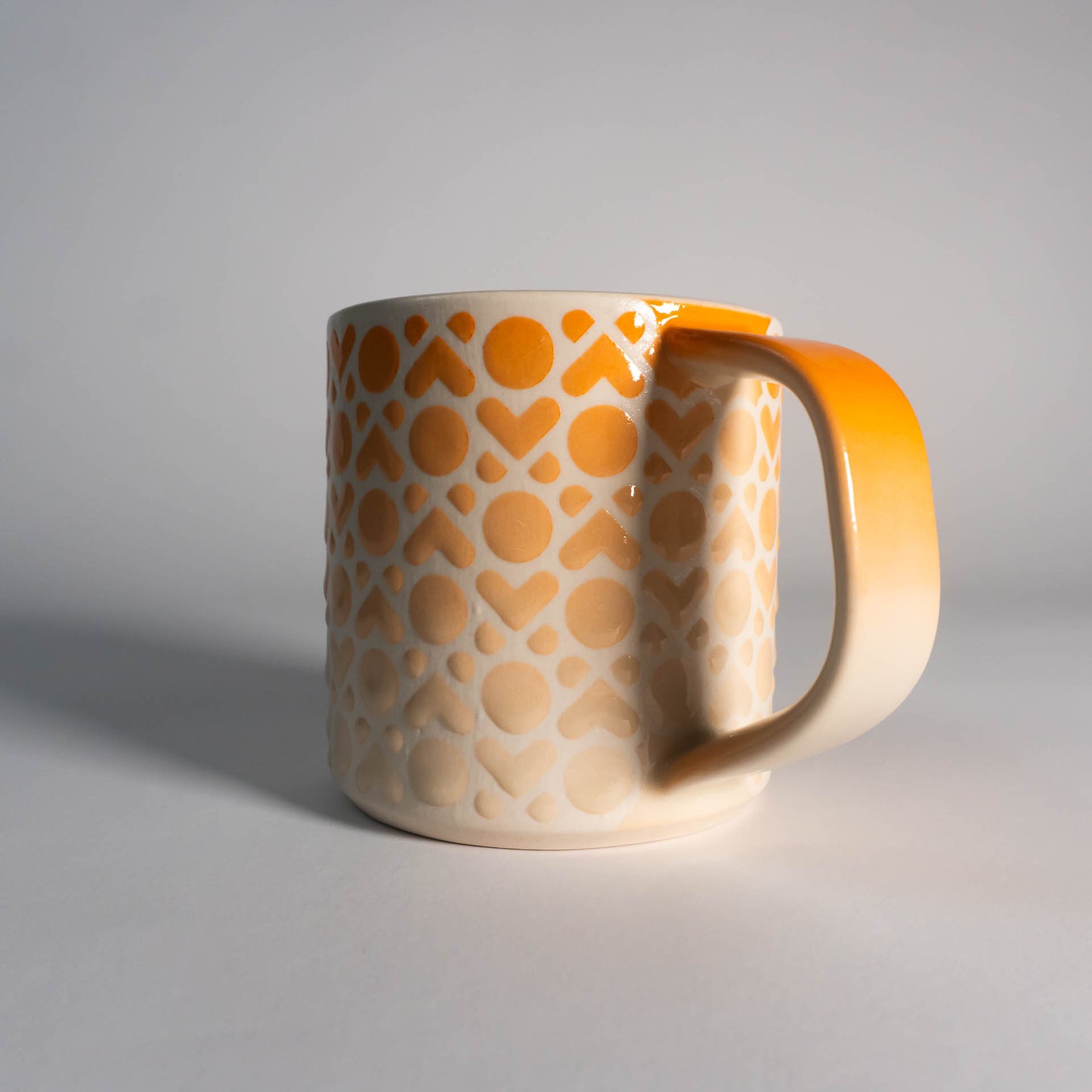 Orange Fade XOXO Mug