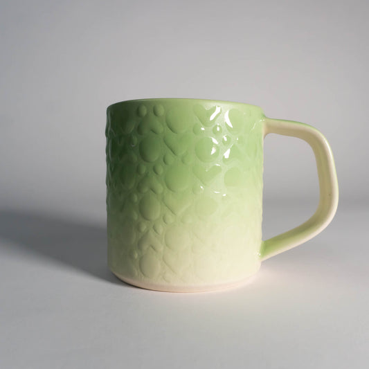 Green Fade XOXO Mug