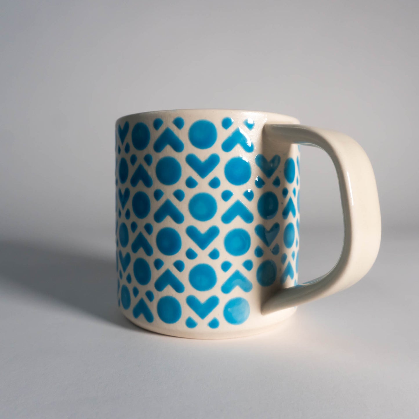 Blue XOXO Mug