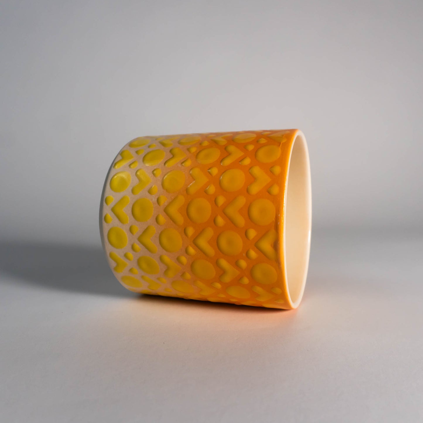 Yellow Orange XOXO Tumbler