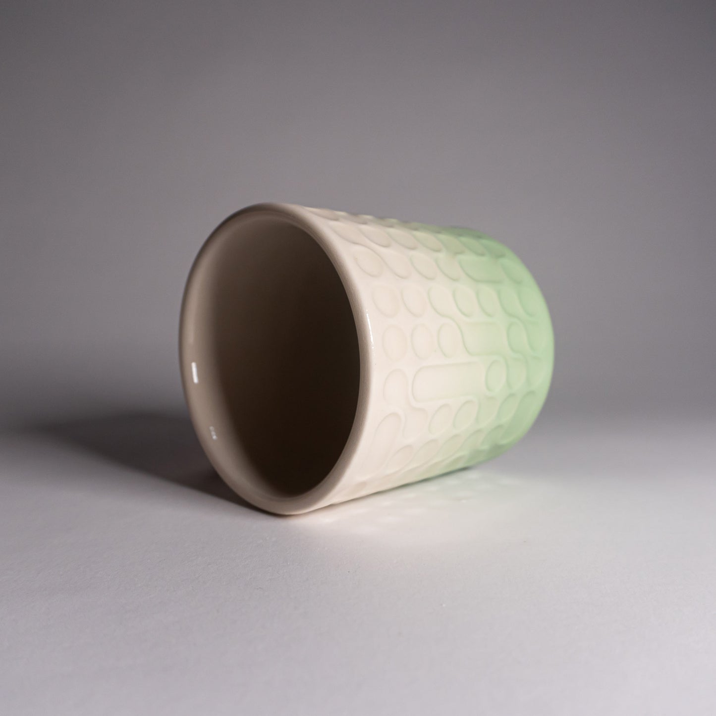 Green Fade Bubbles Tumbler