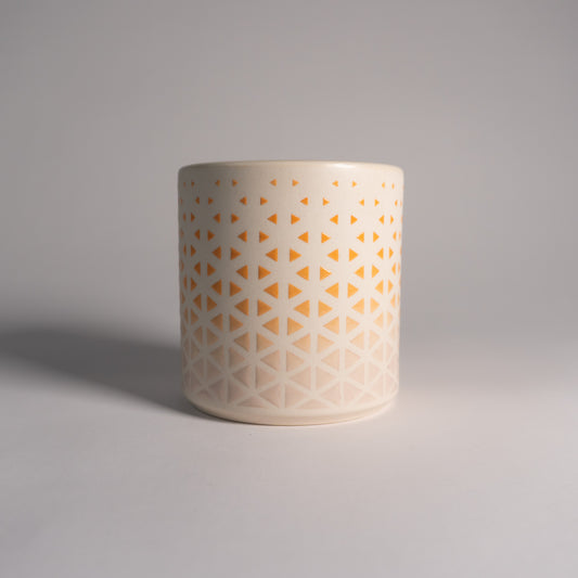 Golden Hour Triangles Tumbler