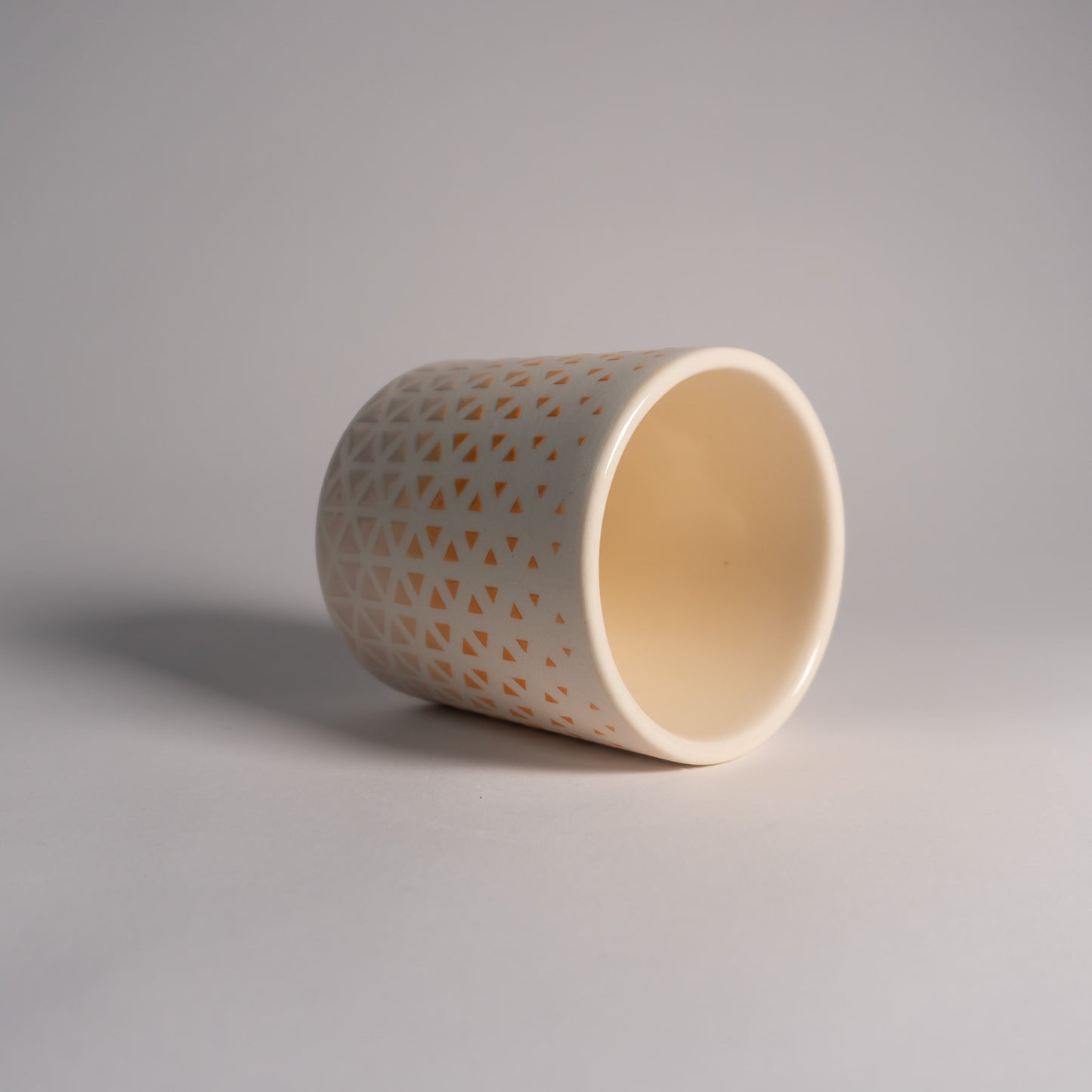 Golden Hour Triangles Tumbler