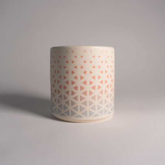 Cotton Candy Triangles Tumbler
