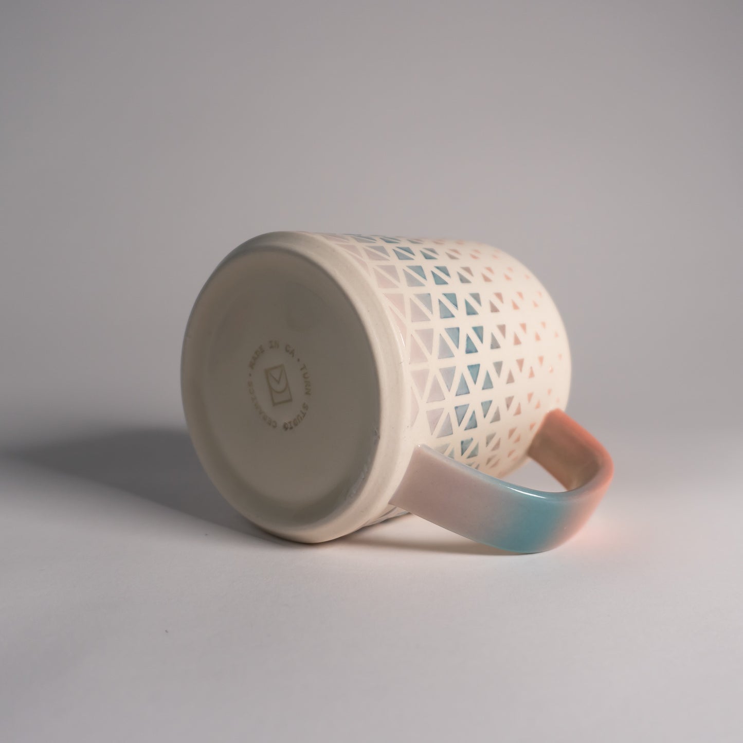 Sunset Triangles Mug