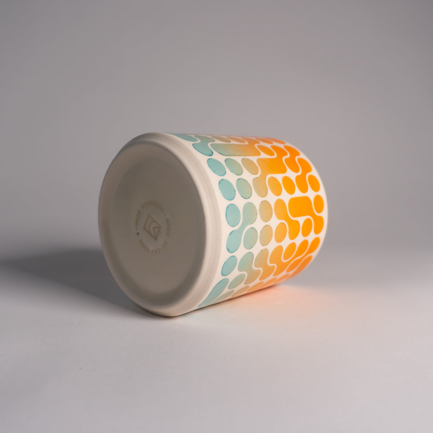 Fire and Ice Bubbles Tumbler