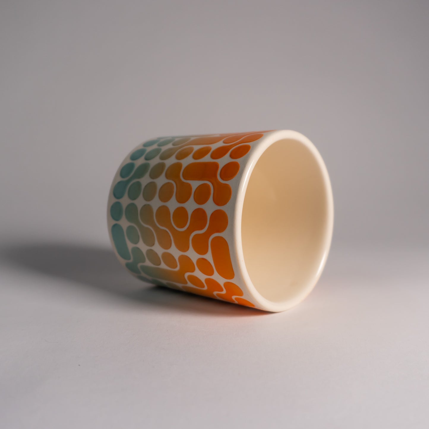 Fire and Ice Bubbles Tumbler