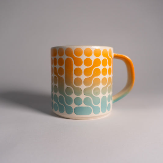 Fire and Ice Bubbles Mug