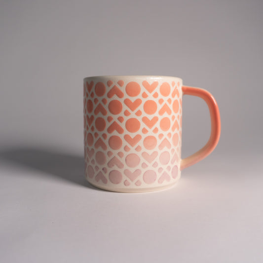 Blush XOXO Mug