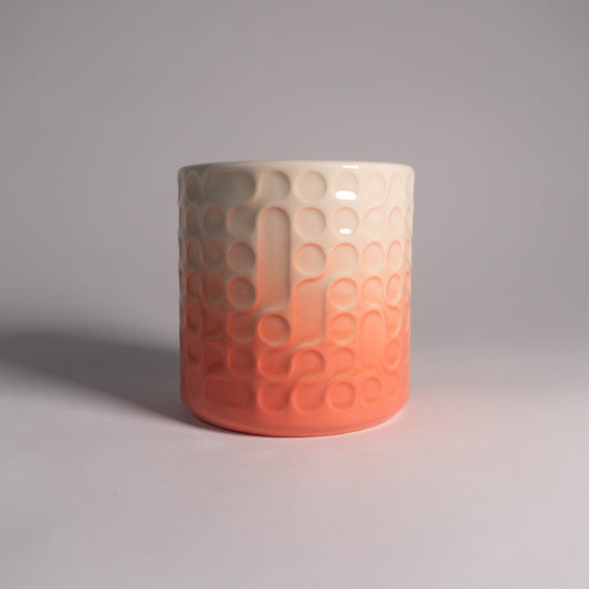 Pink Fade Bubbles Tumbler
