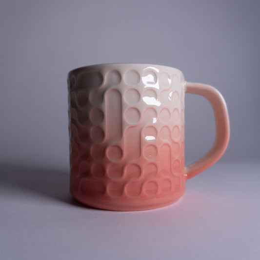 Pink Fade Bubbles Mug 2nd #17