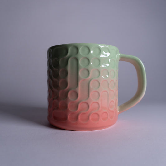 Watermelon Fade Bubbles Mug 2nd #18