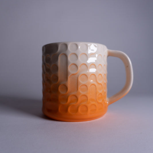 Orange Fade Bubbles Mug 2nd #24