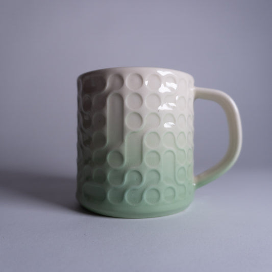 Green Fade Bubbles Mug 2nd #30
