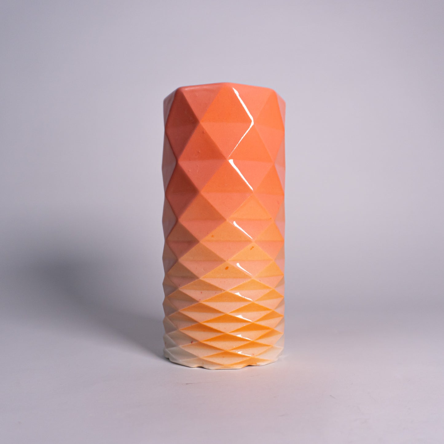 Sunset Accordion Cup Vase