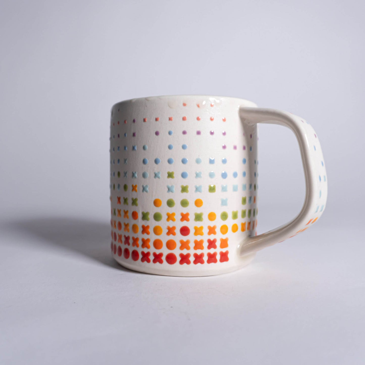 Rainbow XOXO Mug