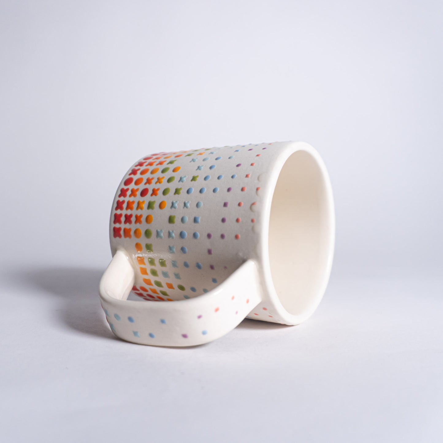 Rainbow XOXO Mug
