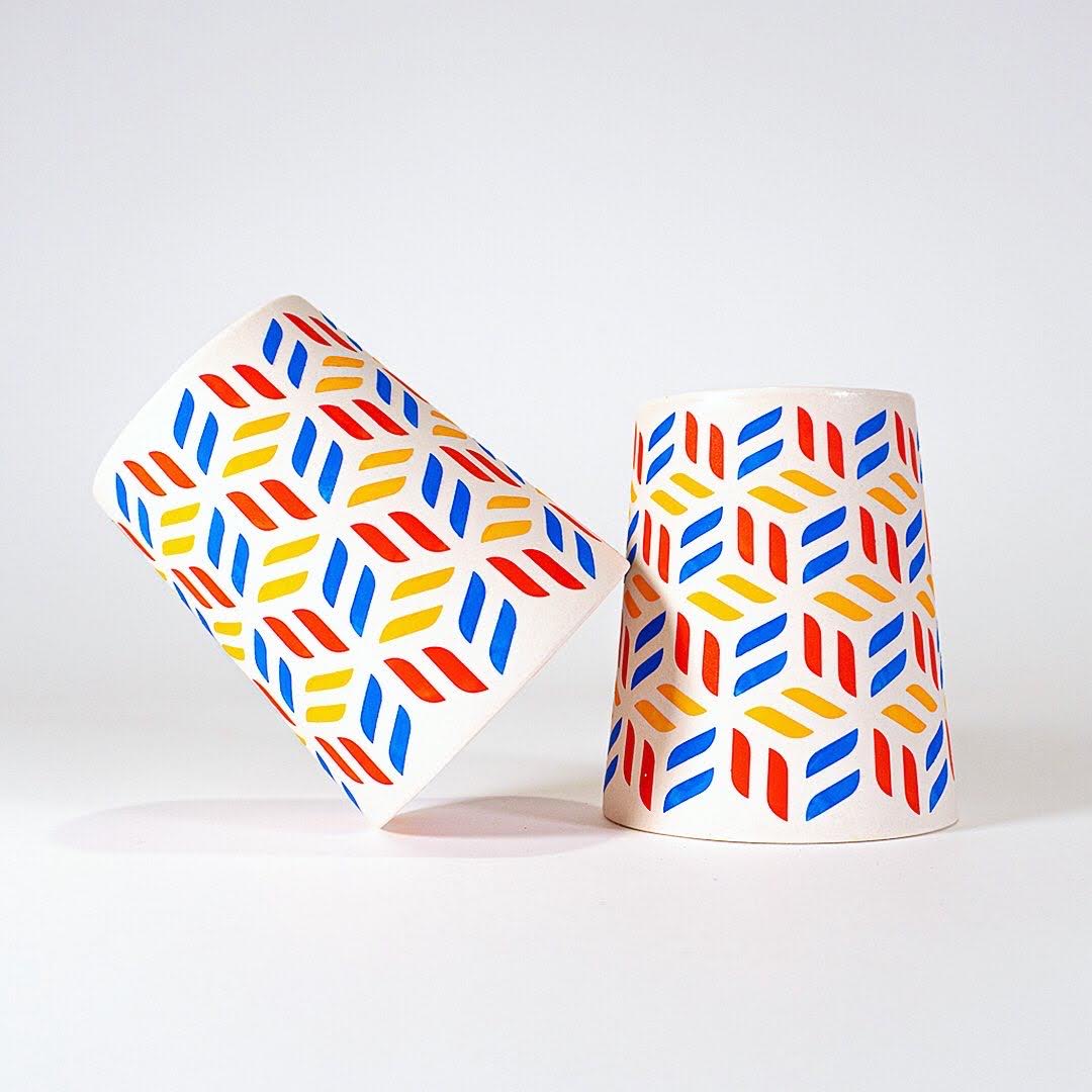 Surface Mapping & Stenciling workshop w/ Kenny Sing @Conover Clayworks, Brooklyn