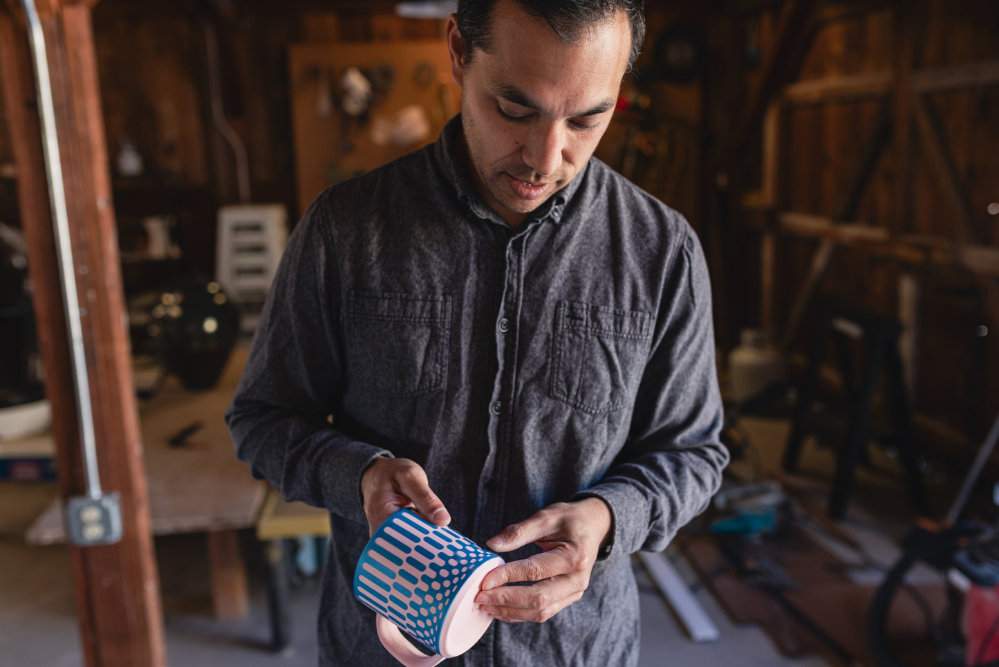 Surface Mapping & Stenciling workshop w/ Kenny Sing @Conover Clayworks, Brooklyn